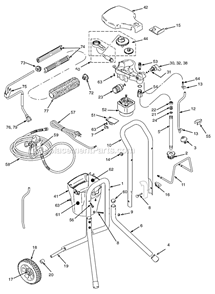 Part Location Diagram of 115524 Graco Gasket