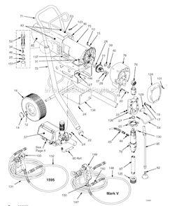 Part Location Diagram of 243993 Graco Hose, Drain
