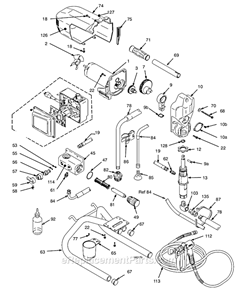 Page A Diagram and Parts List for 246649 Series B Graco Sprayer