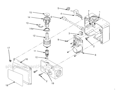 Page B Diagram and Parts List for 246649 Series D Graco Sprayer