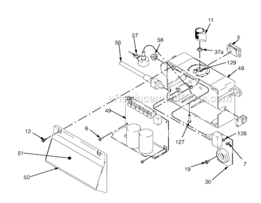 Part Location Diagram of 253371 Graco Power Cord