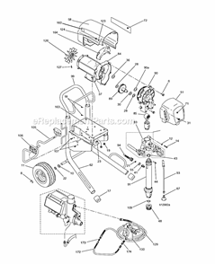 Part Location Diagram of 109450 Graco O-Ring
