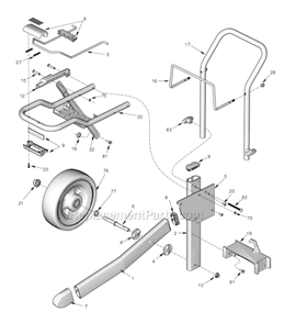Part Location Diagram of 15J695 Graco Cap, Tube