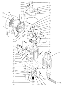 Page B Diagram and Parts List for 300 233650 Graco Sprayer
