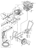 Page A Diagram and Parts List for 3515 800-558 Graco Pressure Washer