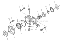 Page B Diagram and Parts List for 3515 800-584 Graco Pressure Washer