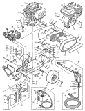 Page A Diagram and Parts List for 3540 800-636 Graco Pressure Washer