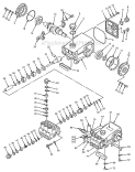 Page B Diagram and Parts List for 3540 800-706 Graco Pressure Washer