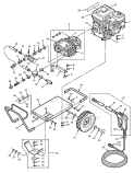Page A Diagram and Parts List for 4020 800-585 Graco Pressure Washer