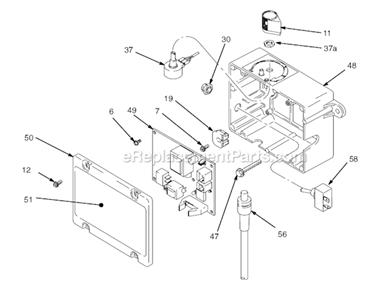 Page B Diagram and Parts List for 495 233982 Graco Sprayer