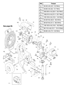 Section_1 Diagram and Parts List for 17E609  Graco Paint Sprayer