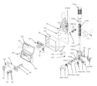 Page C Diagram and Parts List for 5900HD 233716 Graco Sprayer