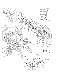 Part Location Diagram of 245443 Graco Drive Housing