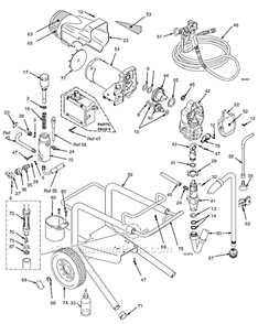 Part Location Diagram of 180656 Graco Plug, Pipe