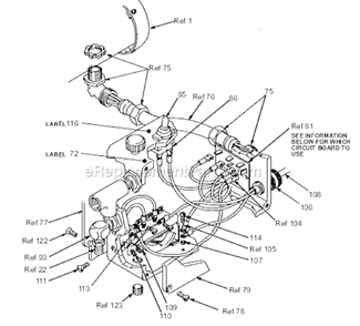 Page B Diagram and Parts List for 820-008  Graco Sprayer