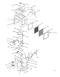 Part Location Diagram of 192810 Graco Air Hose
