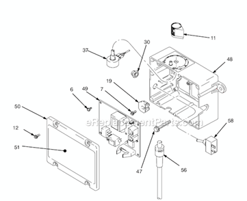Page B Diagram and Parts List for 826016 Series A Graco Sprayer