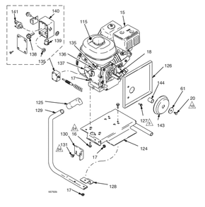 Section_2 Diagram and Parts List for 17E830  Graco Paint Sprayer