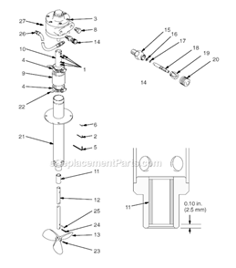 Part Location Diagram of 160023 Graco Hose