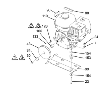 Part Location Diagram of 117632 Graco Key square,3/16x1-1/4