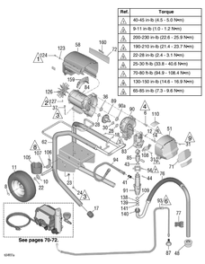 Section_1 Diagram and Parts List for 17E572  Graco Paint Sprayer