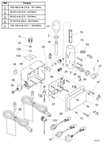 Part Location Diagram of 15B071 Graco Insert, Filter