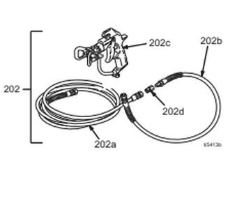 Section_6 Diagram and Parts List for 24W932  Graco Paint Sprayer