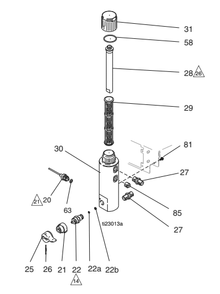 Section_3 Diagram and Parts List for 17E825  Graco Paint Sprayer