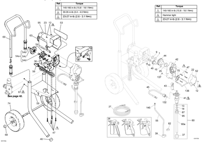 Section_1 Diagram and Parts List for 17C313  Graco Paint Sprayer