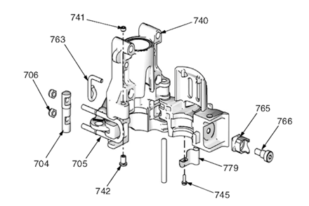 Page F Diagram and Parts List for 3900 249335 Graco Sprayer