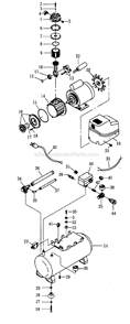 Page A Diagram and Parts List for GR153CHD  Grip-Rite Compressor