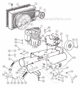 Part Location Diagram of GRCE1050 Grip-Rite Handle Grip