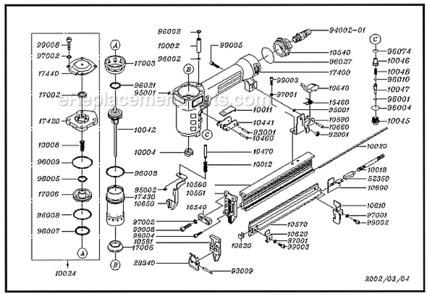 Part Location Diagram of PA10012 Grip-Rite Spring