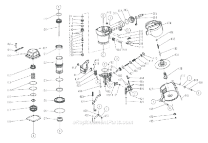 Part Location Diagram of GRBN582 Grip-Rite O - Ring