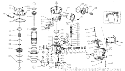 Part Location Diagram of GRBN586 Grip-Rite O - Ring