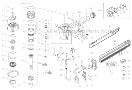 Part Location Diagram of GRTN5030 Grip-Rite E-Ring