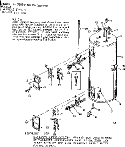 Part Location Diagram of 9000054 Maytag Water heater thermostat