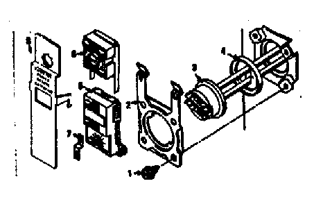 Tank Flange Diagram and Parts List for 18332251  Kenmore Water Heater