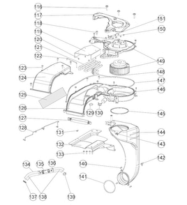 Valve Asy Diagram and Parts List for HLC1700AXW  Haier Washer Dryer Combo