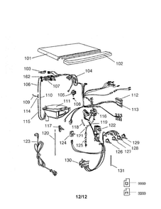 Dispenser/program Control Diagram and Parts List for XQG65-8SU  Haier Washer Dryer Combo