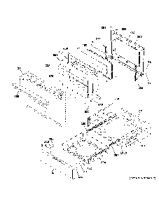 Part Location Diagram of WS01L00803 GE CRYSTAL WINDOW