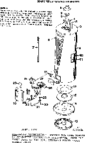 Replacement Parts Diagram and Parts List for 183333210  Kenmore Water Heater