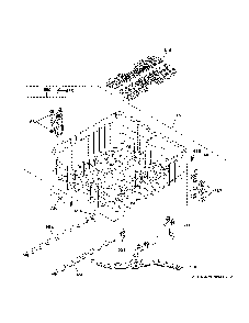 Upper rack assembly Diagram and Parts List for QDP555SBN3TS  Haier Dishwasher