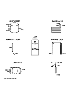 Lokring Connectors 2 Diagram and Parts List for QHE16HYPAFS  Haier Refrigerator