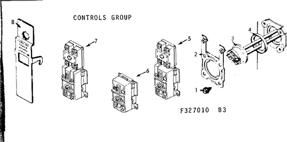 Part Location Diagram of 050121 Maytag Thermostat bracket