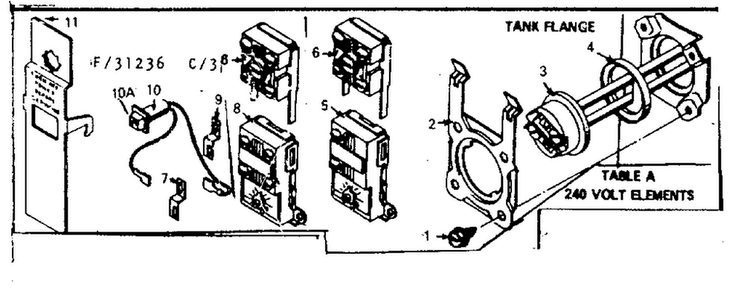Part Location Diagram of 079004 Maytag Light