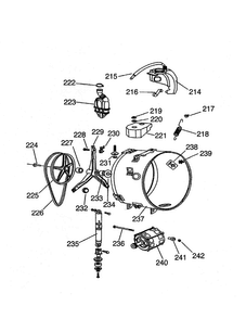 Part Location Diagram of WD-7745-30 Haier TUB - OUTER