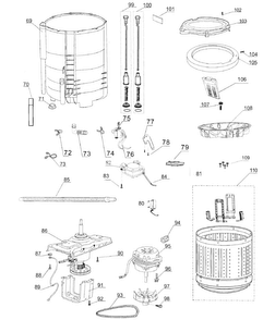 Part Location Diagram of WD-8070-07 Haier WIRE - GROUNDING