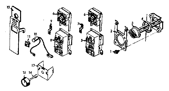 Part Location Diagram of 047055 Maytag Protector, terminal