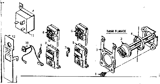Part Location Diagram of 051432 Maytag Element